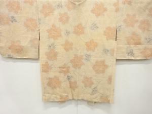 未使用品　きぬたや謹製　本総絞り　鉄仙模様　絵羽織